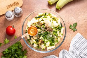 Закуска из кабачков на зиму