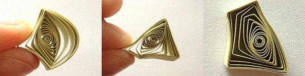 
Серьги из бумаги в технике квиллинг
