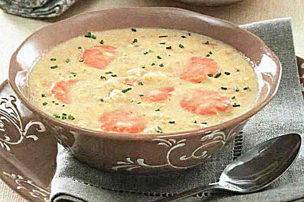 
Густой суп из красной чечевицы
