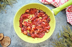 Паста с соусом из осминога Паста с соусом из осминога