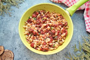 Паста с соусом из осминога Паста с соусом из осминога