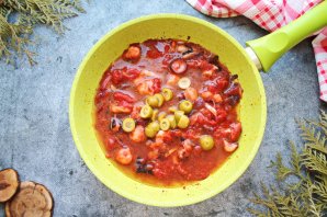 Паста с соусом из осминога Паста с соусом из осминога