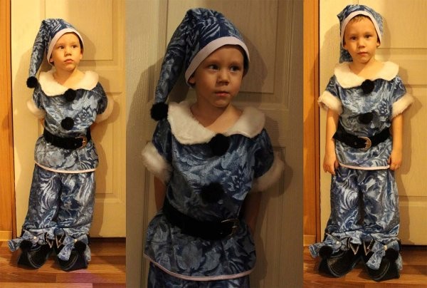 
Шьём костюм гнома для мальчика своими руками
