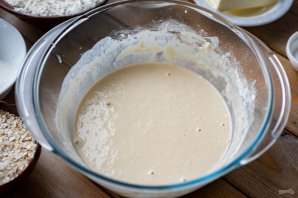 Булочки с овсяными хлопьями Булочки с овсяными хлопьями