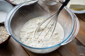 Булочки с овсяными хлопьями Булочки с овсяными хлопьями