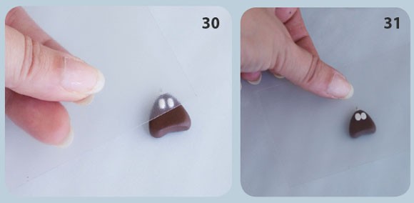 
Веселая подвеска из полимерной глины
