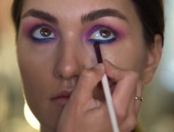
Цветной Smoky Eyes

