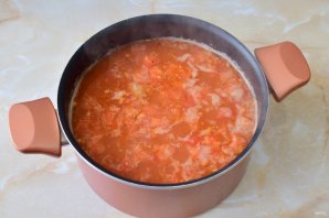 Суп харчо с картошкой и рисом Суп харчо с картошкой и рисом