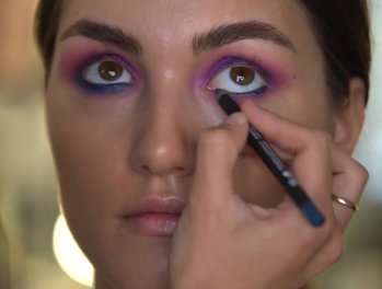 
Цветной Smoky Eyes
