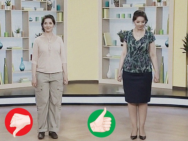 
Как одеваться женщинам с полными бедрами

