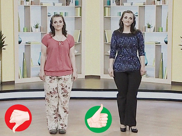 
Как одеваться женщинам с полными бедрами
