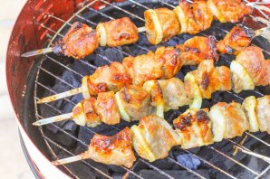 Мужской торт из шашлыка Мужской торт из шашлыка