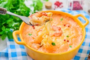 Жюльен с креветками Жюльен с креветками