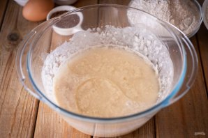 Ржаные булочки с луком Ржаные булочки с луком
