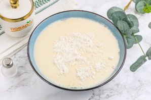 Блинный торт с ягодами Блинный торт с ягодами