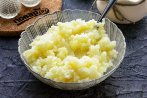 Кыстыбый с пюре Кыстыбый с пюре