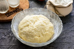 Кыстыбый с пюре Кыстыбый с пюре