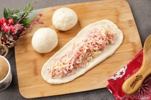 Новогодние пирожки "Змейки"