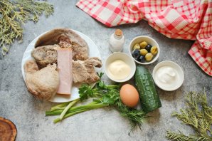 Салат "Мясное ассорти" Салат "Мясное ассорти"