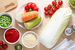 Голубцы, фаршированные овощами Голубцы, фаршированные овощами