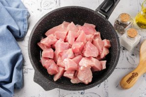 Тыква, тушенная со свининой Тыква, тушенная со свининой