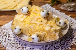 Салат "Кусочек сыра" Салат "Кусочек сыра"