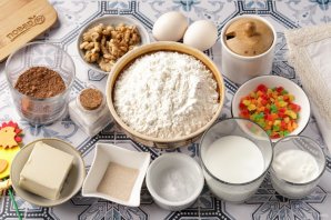 Шоколадный пасхальный кулич Шоколадный пасхальный кулич