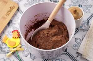 Шоколадный пасхальный кулич Шоколадный пасхальный кулич