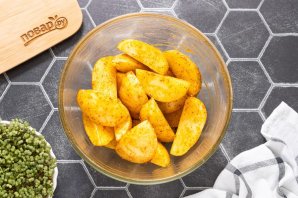 Картофель по-деревенски Картофель по-деревенски