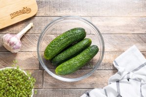 Малосольные огурчики Малосольные огурчики