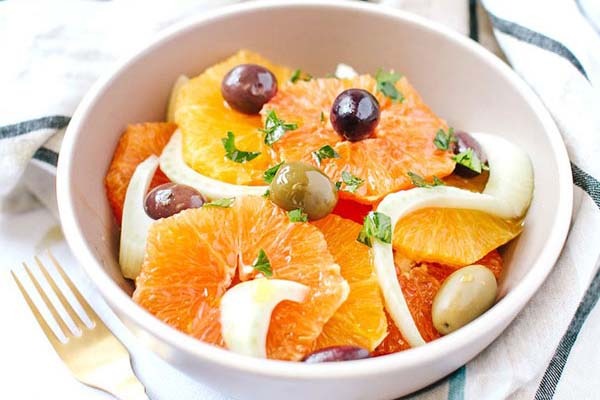 Салат из апельсинов
Салат из апельсинов