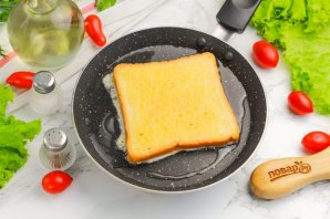 Тосты с ветчиной и сыром