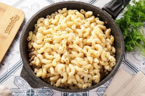Макароны с фаршем