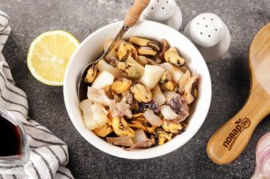Жареный рис с морепродуктами