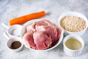 Перловка с мясом Перловка с мясом