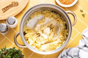 Пюре из картофеля и красной чечевицы Пюре из картофеля и красной чечевицы
