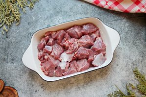 Индейка с белыми грибами Индейка с белыми грибами
