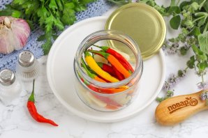 Маринованный "адский" перец Маринованный "адский" перец