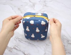 
Косметичка на двух молниях с отделениями своими руками

