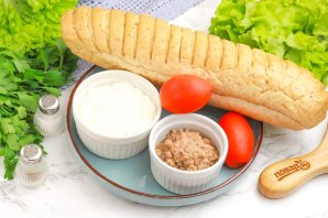 Тост с тунцом Тост с тунцом