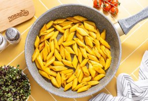 Макароны с куркумой Макароны с куркумой