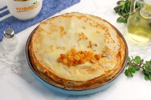 Блины с изюмом Блины с изюмом