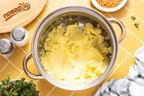 Пюре из картофеля и красной чечевицы Пюре из картофеля и красной чечевицы