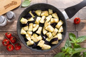Рататуй с картошкой на сковороде Рататуй с картошкой на сковороде
