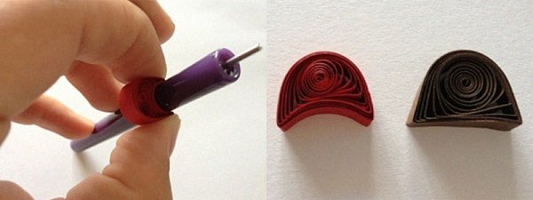 
Серьги из бумаги в технике квиллинг
