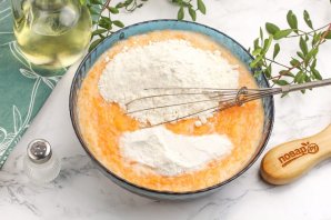 Морковный кекс с медом Морковный кекс с медом