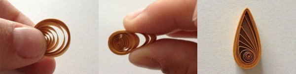 
Серьги из бумаги в технике квиллинг
